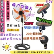 (店+) 20吋 5葉片飛刀工業立扇 保固二年 黑色立扇 五葉 免運 廣角 大風量 電風扇 工業扇 電扇 風扇 黑色壁扇