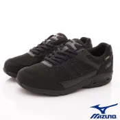 MIZUNO美津濃〉〈頂級GORE-TEX防水機能健走鞋182609/黑(男段)27.5cm(零碼)