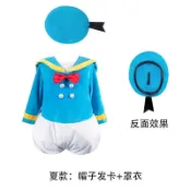 萬聖節裝扮*唐老鴨cos服兒童卡通人物服裝六一兒童節表演服裝舞臺表表演服裝