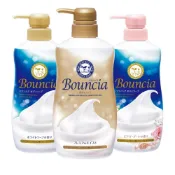 【蝦皮直營】日本牛乳石鹼 Bouncia美肌滋潤 罐裝沐浴乳480ml/460ml 官方直營 精華 保濕