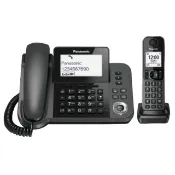 國際牌 國際中文功能顯示子母雙機數位有線/無線電話 KX-TGF310 公司貨 2年保固 日本製造 -【便利網】
