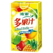 波蜜 多果汁TP [箱購] 250ml x 24【萬家福】