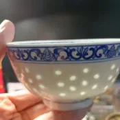 米粒碗 景德鎮 福碗 瓷碗 青花瓷  飯碗 陶瓷碗 有6個 1個售160元