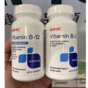 【Star代購】GNC 優康食品錠 VITAMIN B2 B12 1000mcg 100mg B3 Niacin 口含錠