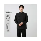 (店+)西服套裝男休閒薄涼感防曬夏季商務速乾彈性透氣運動西裝外套長褲西裝褲子吸濕排汗防風加大尺碼男裝上衣外套下著父親節禮物送禮精選