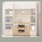 【多瓦娜家居】白鋼刷梧桐雙色4尺餐櫃(下座) 26102975427