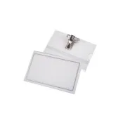 偉旗文具 亮美 LM-7006 名牌套附貼夾 10入裝 名片夾 透明證件套 証件套 識別證套 名牌夾 證件夾【APP滿額下單10%點數(單一帳號最高1000點)】9/30止
