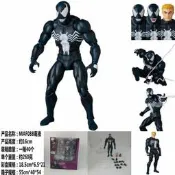 【紫色風鈴3】蜘蛛人 猛毒 毒液 猛Venom MAF 088毒液可動可替換臉盒裝 港版
