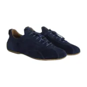 【BreezeOnline 微風精品線上】dunhill Davies麂皮運動鞋(午夜藍)