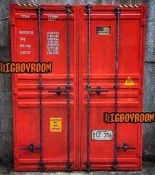 【BIgBoyRoom】工業風家具 貨櫃門 鐵製造型 LOFT美式復古vintage客製化隔間牆屏風 飯店民宿咖啡廳規劃