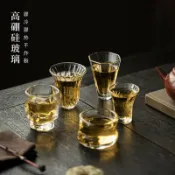 全球選品1館 生活百貨 高硼矽玻璃茶杯家用透明功夫茶具主人杯聞香杯個人專用耐熱品茗杯