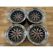 69.🇯🇵BBS LM 19寸 5*120 原漆DB色+BKBD 前8.5j et32 後9.5j et35