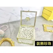 (店+)珍珠道具 珍珠裝飾 乾燥花 道具 拍照 diy 手作 創意 仿珍珠 仿真 珍珠 蛋糕 無孔 圓珠 假珍珠 配件 美甲