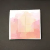 色紙 A02 2+1格50入・厚磅紙・鋼筆可用 硬筆書寫作品紙