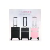 (店+)宅宅 化妝箱 行動美甲箱 新秘工具箱 跟妝 行李箱 綉紋 美甲 化妝 大容量 收納 行動彩妝箱 美甲箱