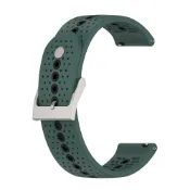 (店+)運動矽膠錶帶 適用 華米 Amazfit Bip U Pro S GTS 3 錶帶寬度 20mm 雙色 透氣 錶扣式腕帶錶帶 替換帶