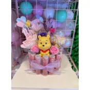 維尼小熊金錢花（價格不含錢鈔、共16管）