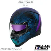 ❖茂木站 MTG❖ ICON AIRFORM 全罩 安全帽 內墨片 獨特 不易撞帽。CHANTILLY OPAL 藍