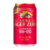 KIRIN 麒麟LAGER ZERO 零酒精啤酒風味飲350mlx24入/箱