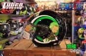 【騎士瘋】LUBRO 半罩 RACE TECH 海賊王 ONE PIECE 聯名 索隆/劍豪