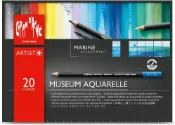 筆殿 瑞士 CARAN D'ACHE 卡達 MUSEUM 博物館級水性色鉛筆 (20色) 海景