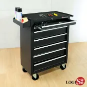 LOGIS邏爵家具 專業重型工具車/文件櫃/工具箱/刀具車/多功能推車/汽修零件車/五金手推車 七抽工業專業款工具推車【LOGIS邏爵】【TZ37】