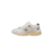(店+)【NEW BALANCE】U991OW2 New Balance NB 991 V2 舒適時尚 網布 低幫 休閒城市通勤跑步鞋 男女同款 乳白色 nb女鞋 女鞋 運動鞋女
