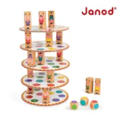 【親子天下Shopping】【法國Janod】趣味桌遊-疊疊塔(新款)｜堆疊遊戲