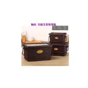 (店+)聯府 JK529竹籐手提整理箱  提籃 野餐籃 籐文置物籃 小物收納籃 收納會社