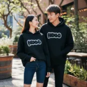 【East 279東貳柒玖服飾】BOSS 新款HUGO 螢光邊框 帽T #現貨#厚款