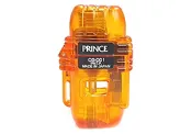 【瑞格華】日本 PRINCE 隨身噴射打火機(橘色透明)