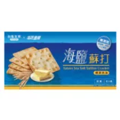 【全聯線上購】【台鹽生技】台鹽生技x鹽味嚼醒海鹽蘇打餅-經典奶油(120g)