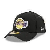 【NEW ERA】NBA 洛杉磯 湖人 選秀帽 水鑽 黑 全封卡車帽 穿搭 59FIFTY【ANGEL NEW ERA】