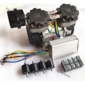 直流空壓機機頭低噪音無油充氣泵靜音壓縮泵12V/24V48V-不含運費D3Tu