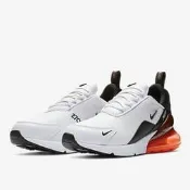 S.G Nike Air Max 270 白 男鞋 低筒 皮革 輕量 氣墊 運動鞋 慢跑鞋 休閒鞋 BQ6171-100