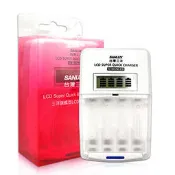 SANLUX 三洋旗艦型 LCD 液晶螢幕極速充電器 SYNC-LS01  促銷價