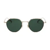 【BreezeOnline 微風精品線上】dunhill Signature細圓框墨鏡(金色框綠色鏡片)