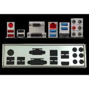 MSI 微星 Z97 GAMING 5 客製化 訂製 1:1  不銹鋼 後檔板 後檔片 IO機箱檔板 機殼檔片