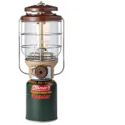 【Coleman】限量 2500 北極星瓦斯燈.露營燈.照明燈(CM-38473 胡桃黃)