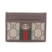 【DOKODEMO】【二手】Gucci Ophidia Sherry Line GG Supreme 卡包 838486FAE0L9746 女士真皮卡包（全新）