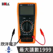 ※ 欣洋電子 ※ HILA 海碁國際 數位式LCR電錶 贈9V電池1入 (HA-24LCR) 電感 電容 電阻 歐姆等 台灣製電錶 專業電錶 數位式電容錶