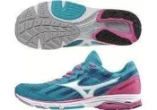 野球人生---MIZUNO 女路跑鞋 WAVE AMULET 6 J1GB158102 慢跑鞋