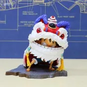 大全套 海賊王 航海王 新春 春祭 路飛 索隆 山治 喬巴 娜美 羅賓 布魯克 草帽海賊團 春節 舞龍 舞獅 公仔 景品