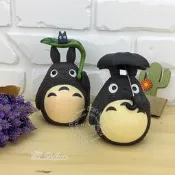 布偶的窩~ 龍貓 存錢筒 擺飾品 雨傘 葉子 造型 錢罐 錢筒大龍貓~大