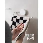 ❤️可開發票❤️浴室毛巾架子牙刷置物架鋁製免打孔粘鉤衛生間收納貼鉤多功能鉤子