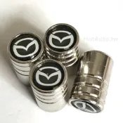 適用於 馬自達 Mazda 金屬氣嘴蓋 輪胎氣門嘴帽 氣門芯蓋 馬3 馬2 馬6 CX-5 CX-3 CX-30