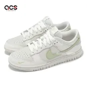 Nike 休閒鞋 Wmns Dunk Low 女鞋 白 灰 綠 皮革 經典 運動鞋 IB3484-001