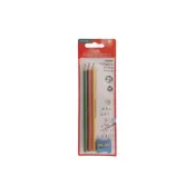 (店+)【Faber-Castell】輝柏 2B 大三角鉛筆 3支入＋削筆器 /組 116503
