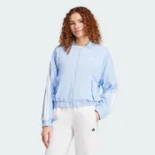 ADIDAS 外套 ESSENTIALS  輕薄外套 水藍色  女JN2487