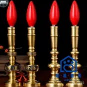 蒙麗百貨 公司貨 可開發票 財神燈 純銅 神明燈 蠟燭燈 佛燈 LED燈 供燈 媽祖燈 神桌燈 供佛燈 供燈招財進寶燈 佛具 工廠直銷 全館折扣 店長新品推薦 6m83012